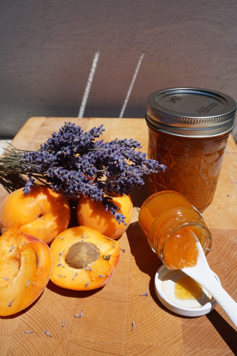 Aprikosen-Lavendel-Marmelade - Sommer im Glas ~ Meins! Mit Liebe ...