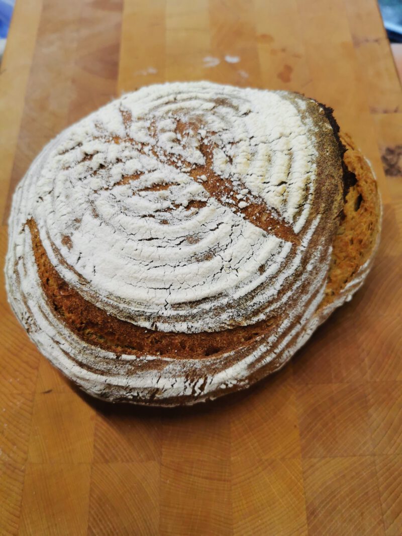 Dinkel-Roggen-Brot mit Sauerteig ~ Meins! Mit Liebe selbstgemacht Dinkel-Roggen-Brot mit Sauerteig ~ Meins! Mit Liebe selbstgemacht